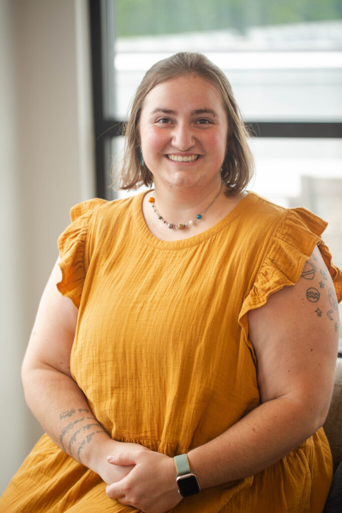 Bethel Community Education team member smiling at the Rockford, MI campus